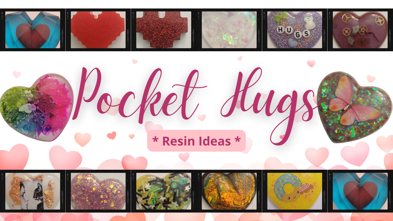 Resin Pocket Hugs Ideas – Great for Valentines Day or Long Distance Relationships